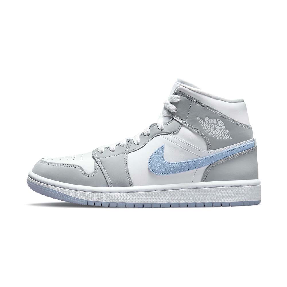 Air Jordan 1 Mid WMNS "Wolf Grey Aluminum"