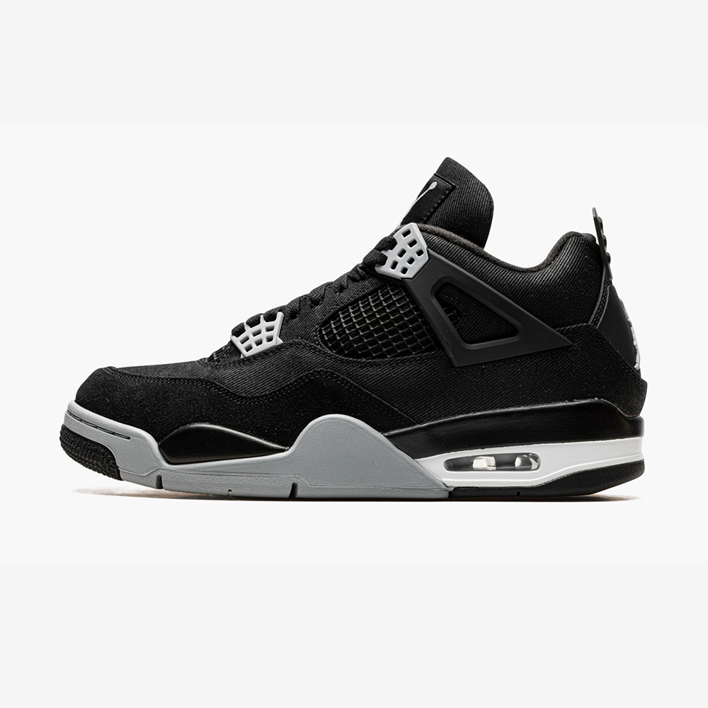 AIR JORDAN 4 "Black Canvas"