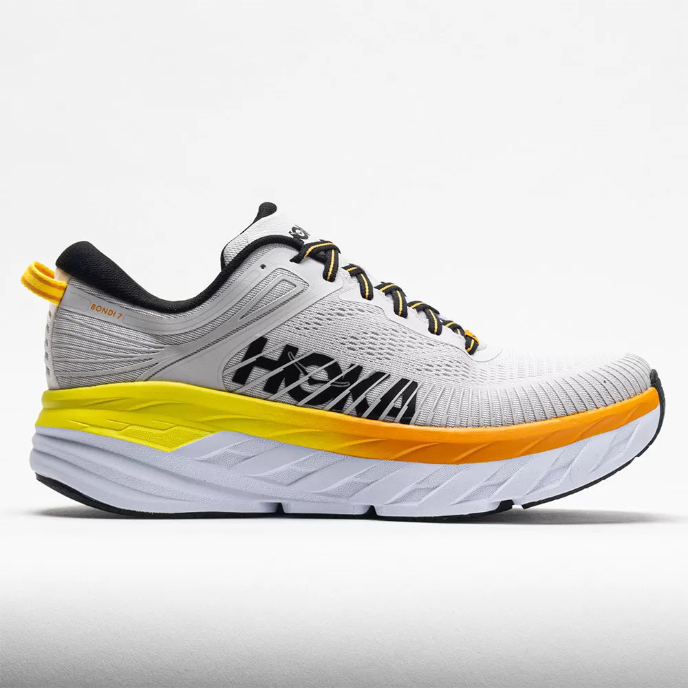 HOKA Bondi 7 Men's Nimbus Cloud/Radiant Yellow