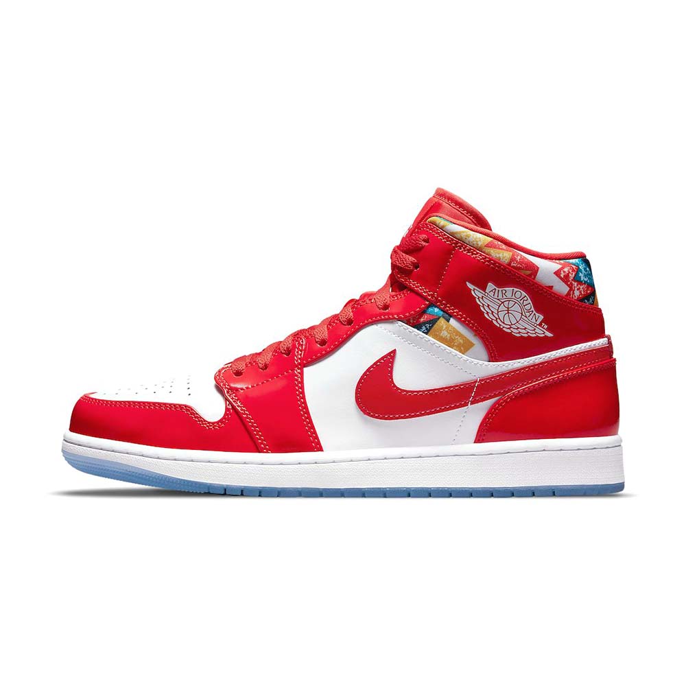 Air Jordan 1 Mid "Red Patent"