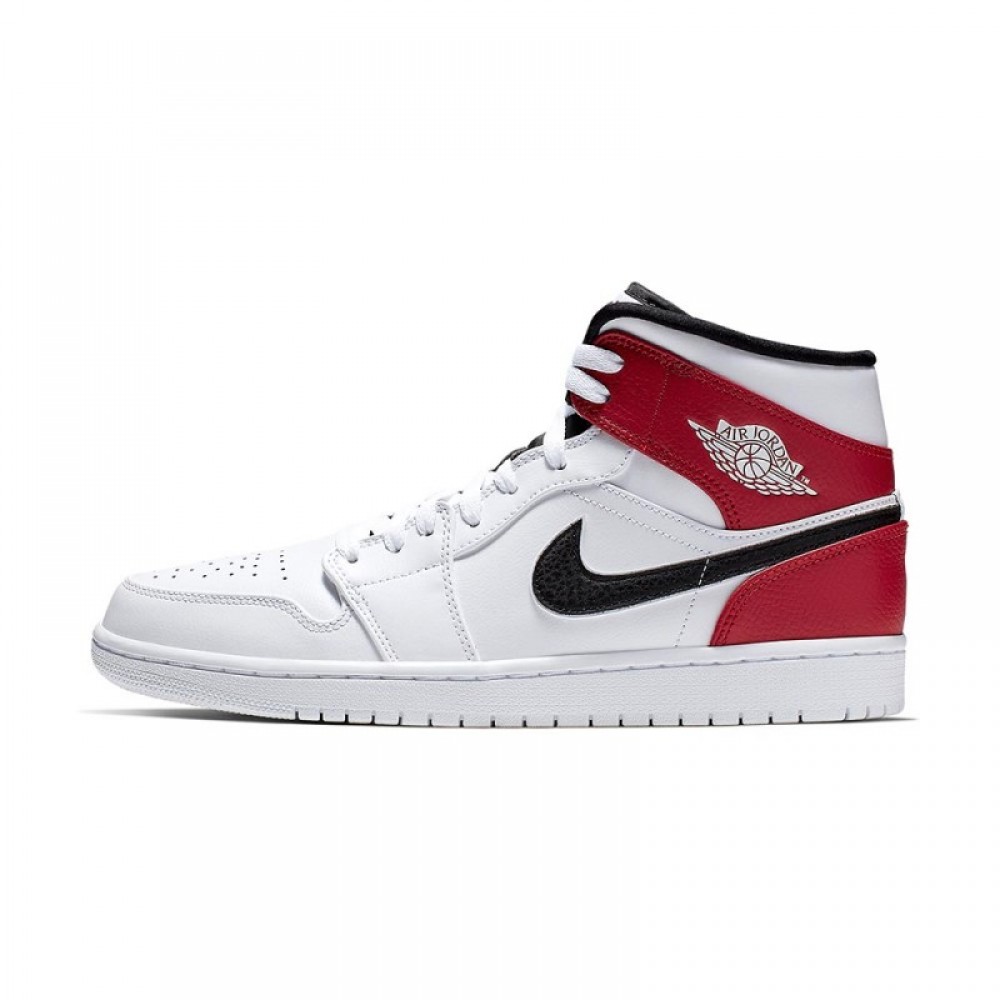 AIR JORDAN 1 MID 'WHITE CHICAGO'