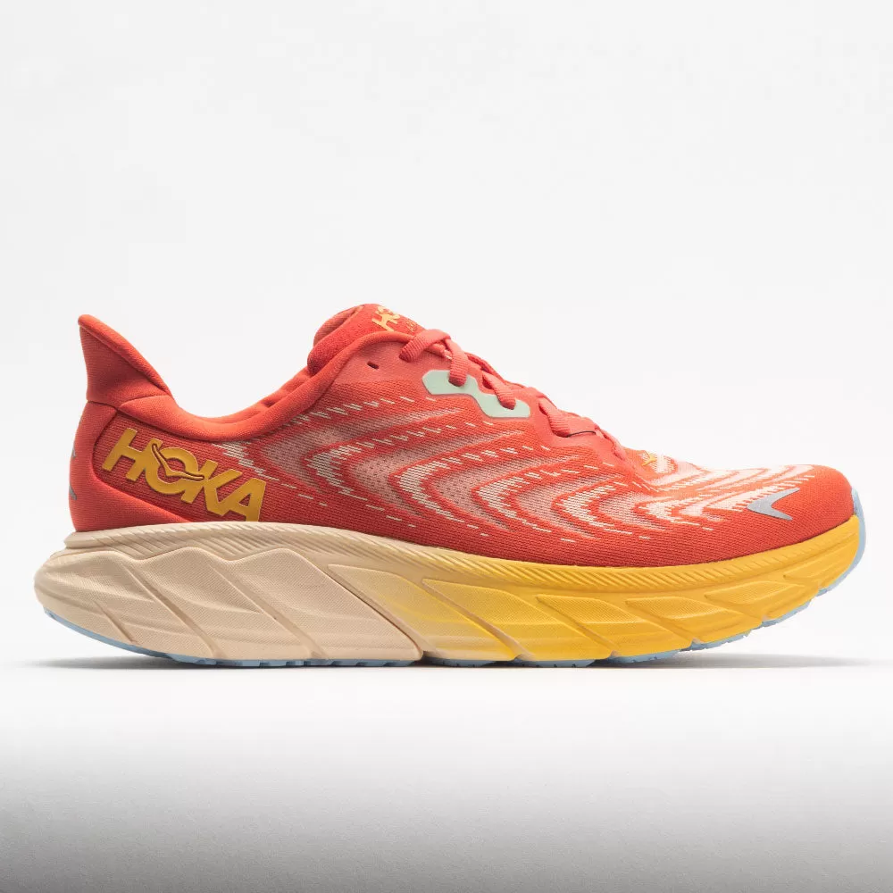 HOKA Arahi 6 Men's Fiesta/Amber Yellow