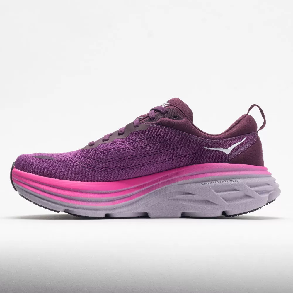 HOKA Bondi 8 Women's Beautyberry/Grape Wine