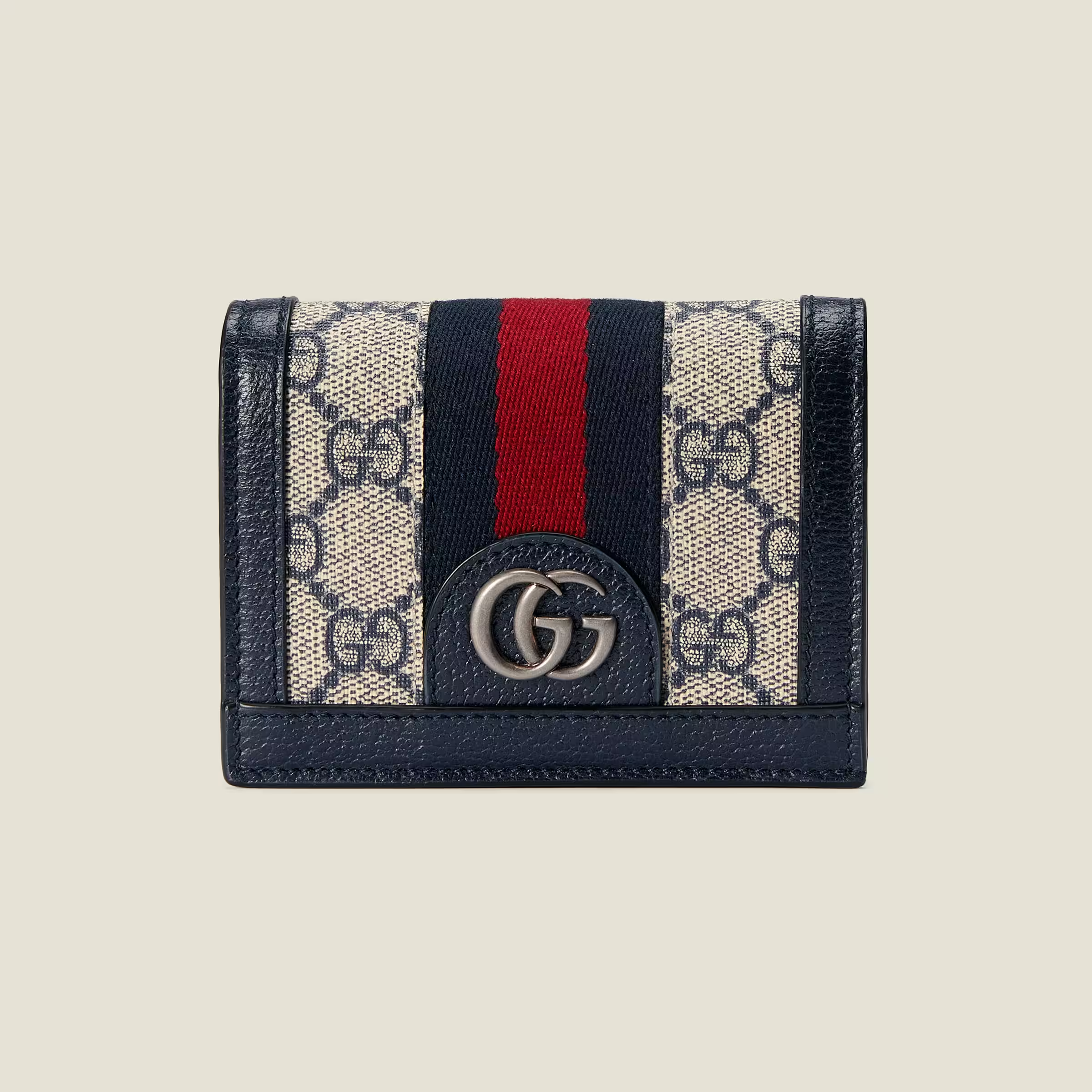 Ophidia GG card case wallet