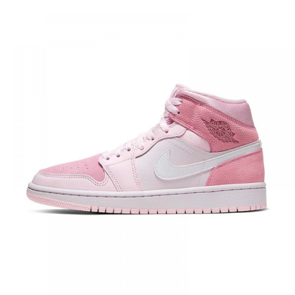 AIR JORDAN 1 MID IN ??DIGITAL PINK??