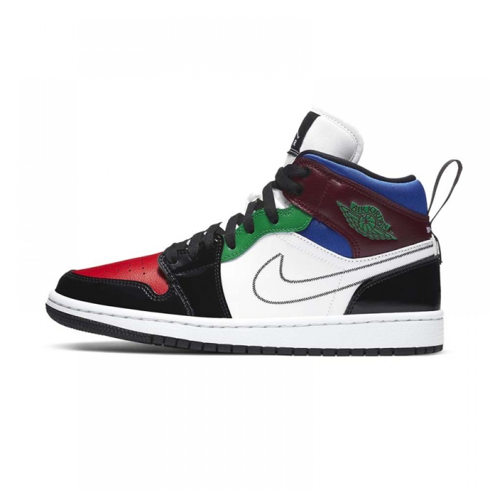 WMNS AIR JORDAN 1 MID SE 'MULTI-COLOR'